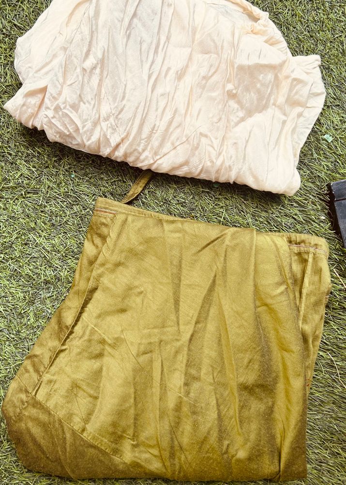 Set Of 3 Silk Pants