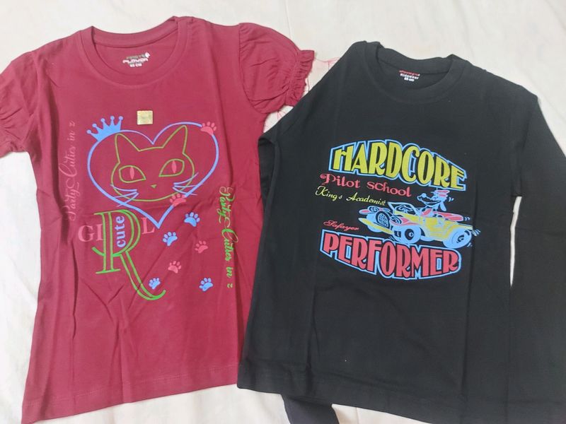 Combo Of 2 T-shirt For Boy N Girl, 65 Cm.