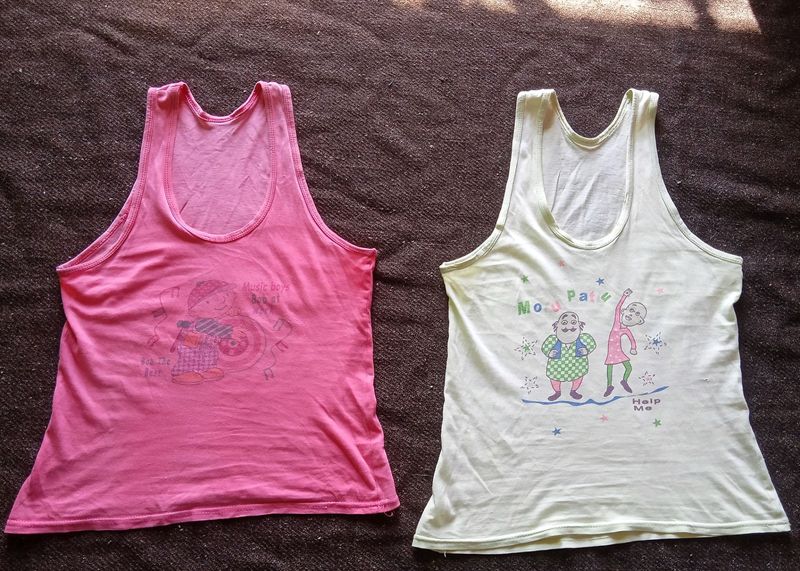 TWO COTTON TANK TOP