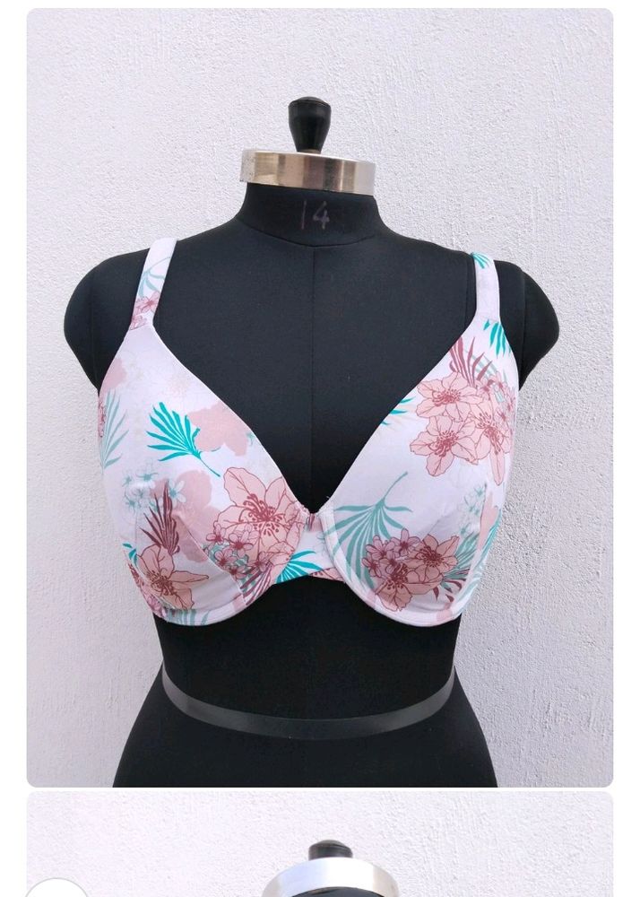 Flower Padded Bra