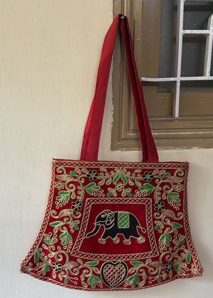 Zardosi Work Bag