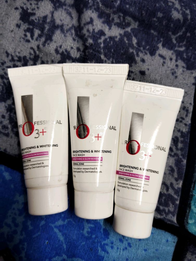 3 Packs Professional O3+ Facewashes