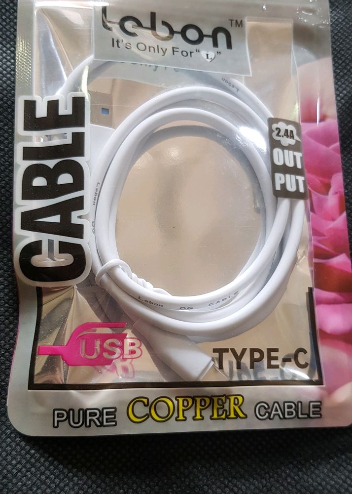 New FAST CHARGING TYPE CABLE