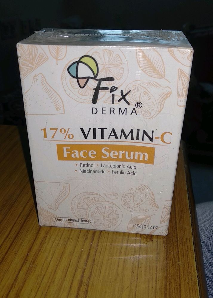 Fixderma 17% Vitamin C Face Serum for Glowing Skin