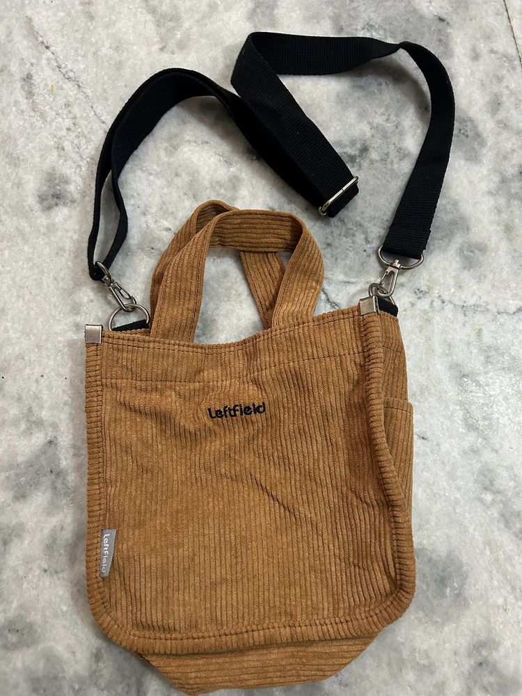 Sling Corduroy Bag