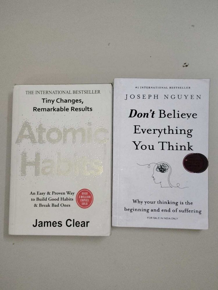 Atomic Habits And Don't Believe Everything