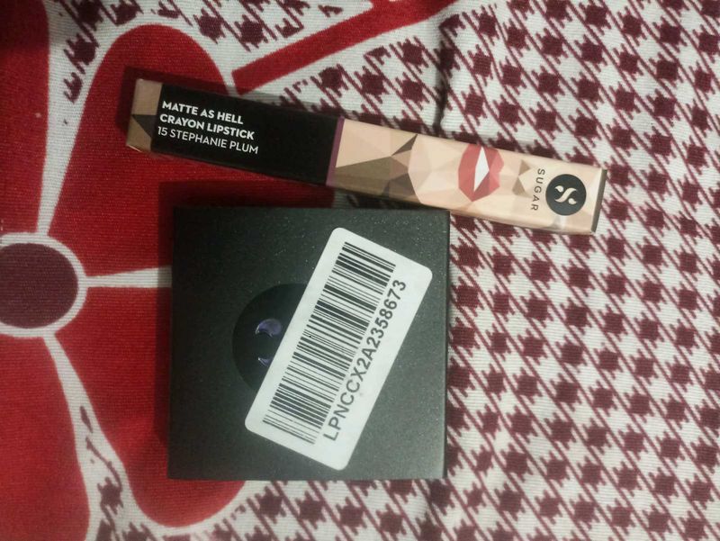 Combo Mini Blush And Crayon Lipstik