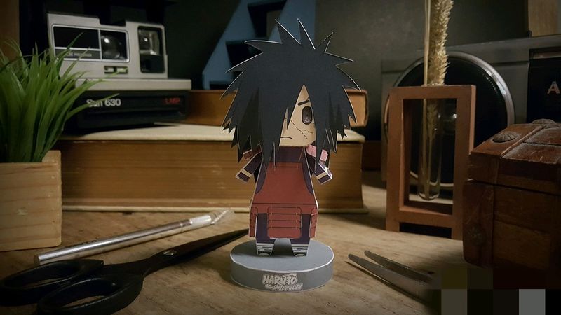 Anime Naruto Shippuden Madara Uchiha Chibi Figurine