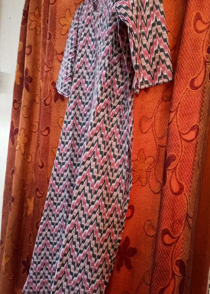 Pure Cotton  Printed kurti