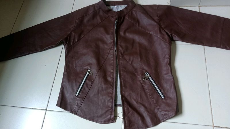 Selling Brown Leather Jacket