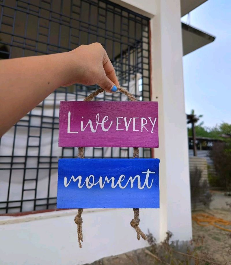 Mini Wall Decor ( Wooden Sign)