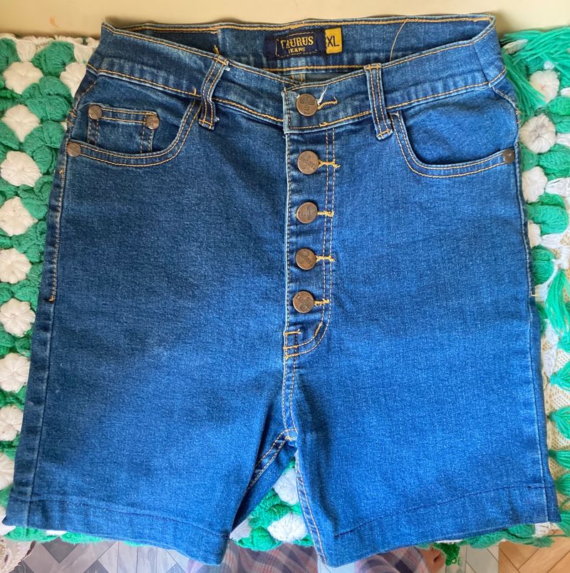 TAURUS Denim Shorts