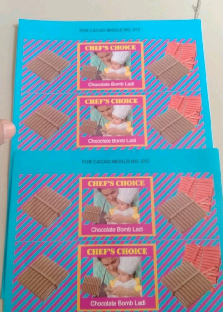 Chocolate Packing Sticker