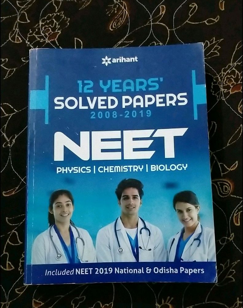 12 Years Solved Papers 2008_2009 Neet📘