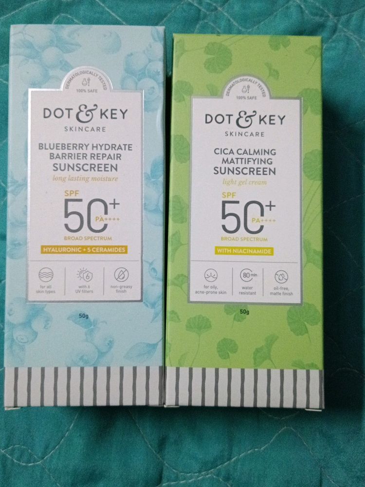 Combo Of 2 Dot & Key Sunscreen