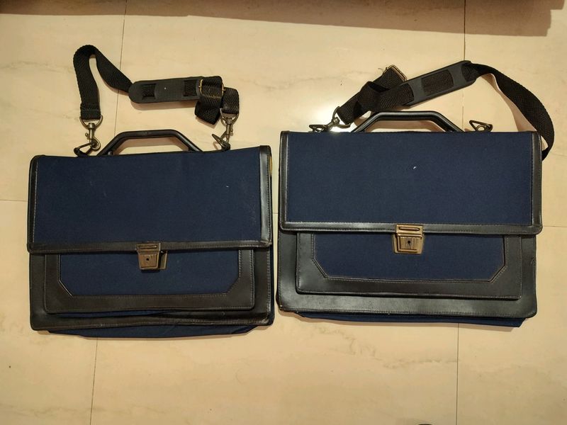 2 sturdy office/document/laptop bag for 300Rs