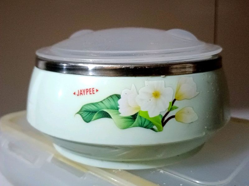 Beautiful Container Cum Small Casserole