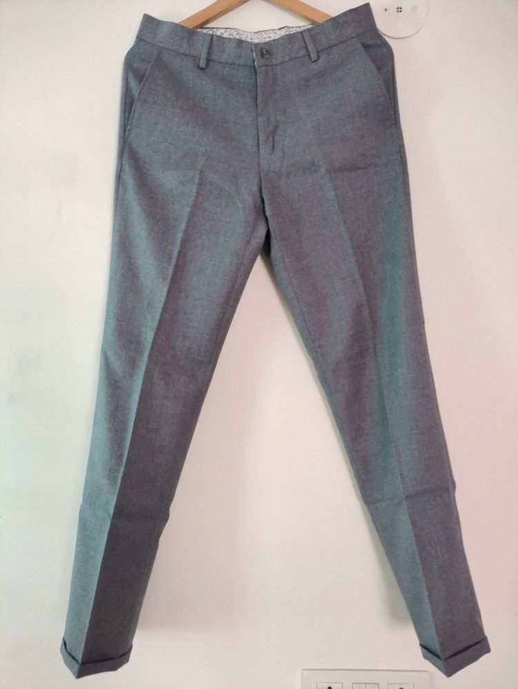 Grey Formal Trousers/ Pants For Men