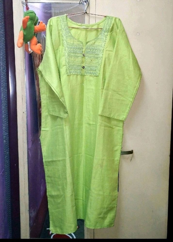 Green Kurta