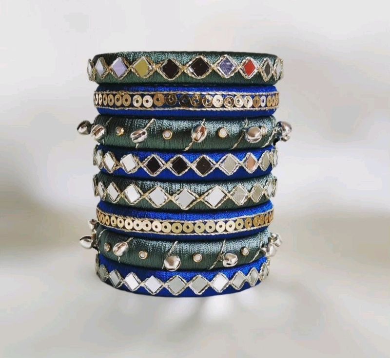 Blue Shade Bangles 2