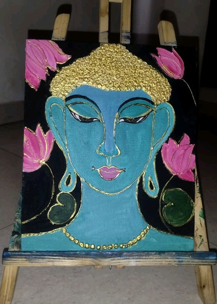 Budhas Handmade Painting