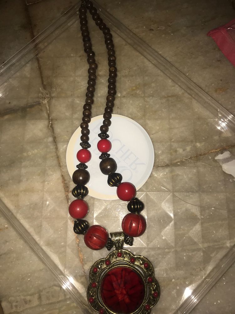 Big red banjaran necklace for Women 😍❤️