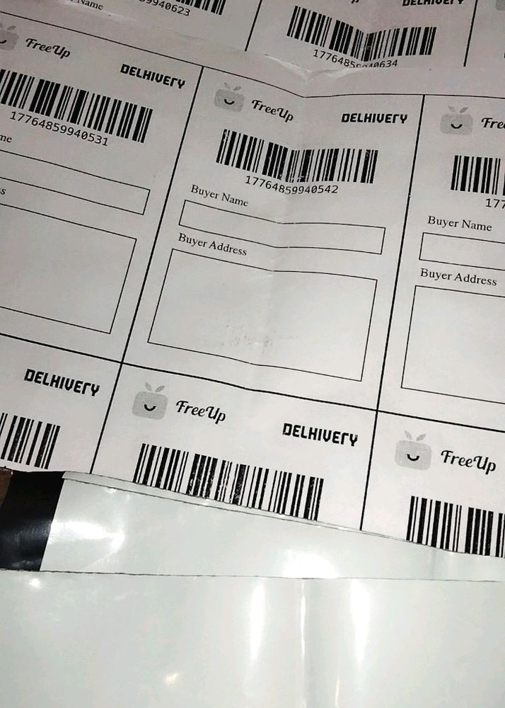 Shipping Labels With Bags