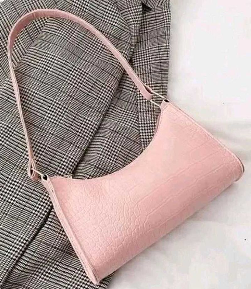 Pink Korean Shoulder Bag