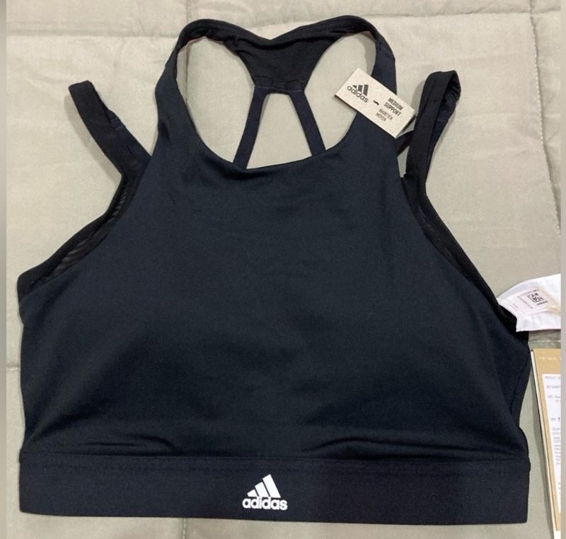 ADIDASWomen Sports Non Padded Bra (Black)