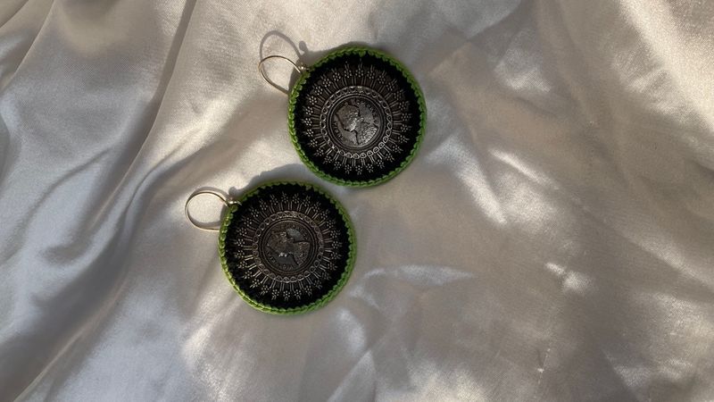 Coin Earrings Different Country