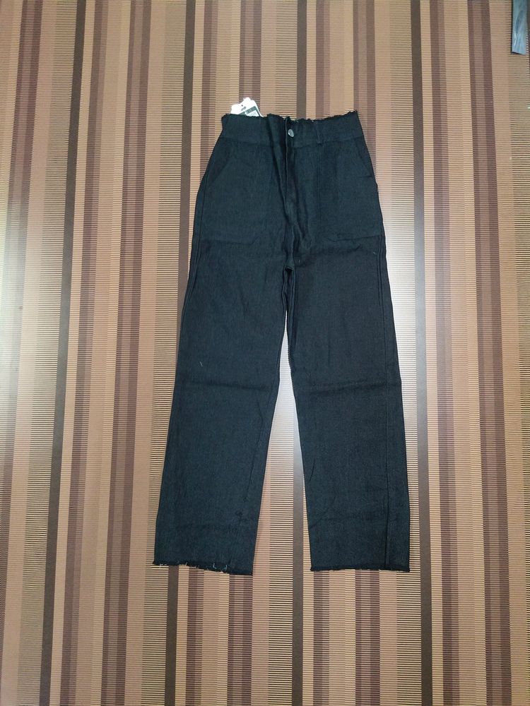 R-79 Size 30 Straight Fit Women Denim Trousers