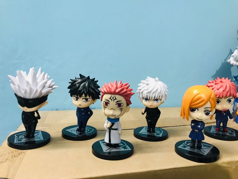 Jujutsu Kaisen Small Miniature Set Of 6 Pcs 10 Cm