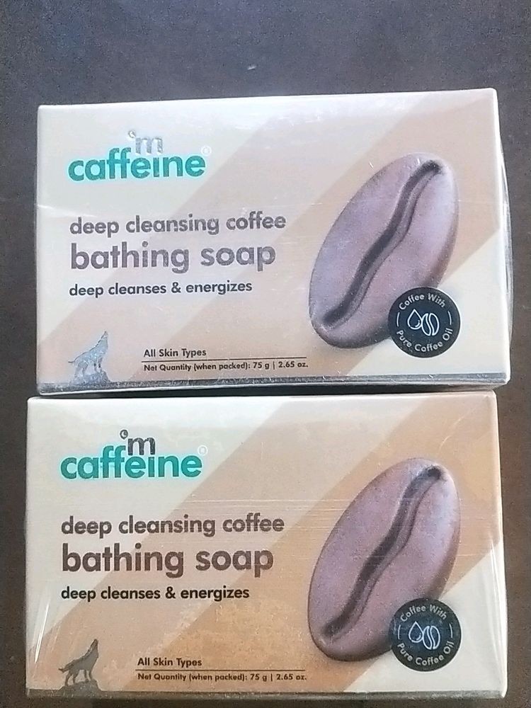 Mcaffeine Bathing Soap Pack Of 2