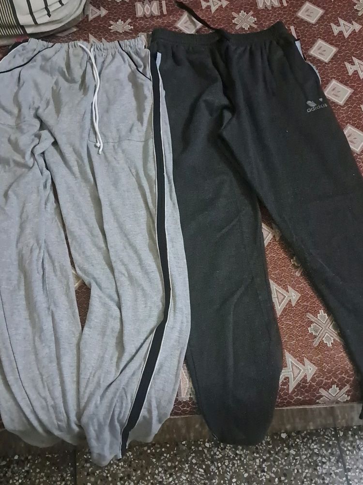 Combo Pack Of Grey And Charcoal Track Pant