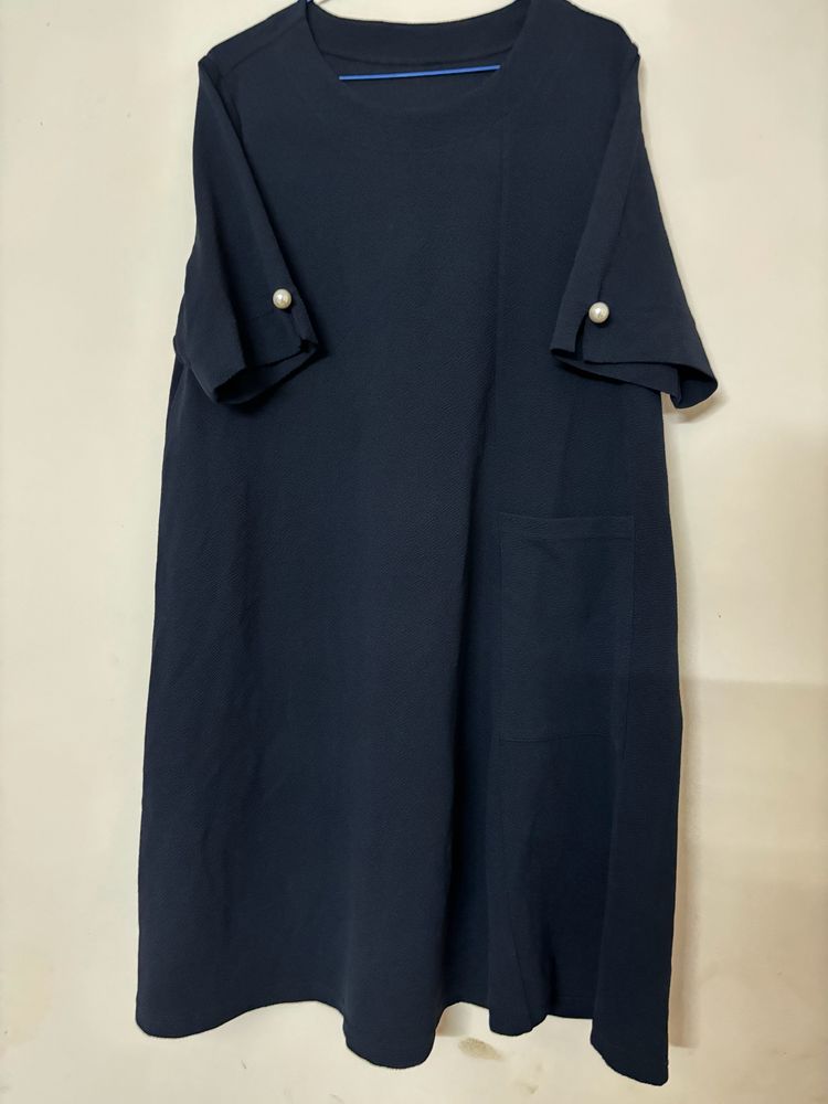 Navy Blue Dress