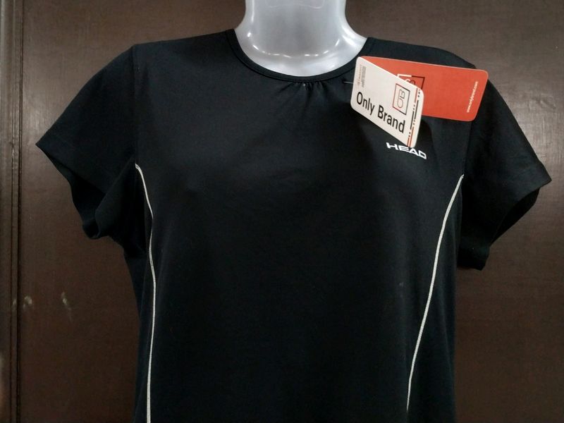 A Export Multibranded Girls Black T Shirt