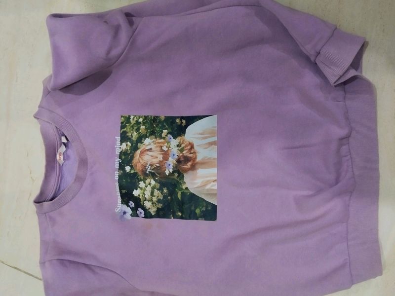 Purple Sweatshirt (Check Description)