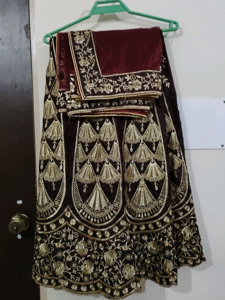 Party Wear Lehenga Gown U Can Stitch