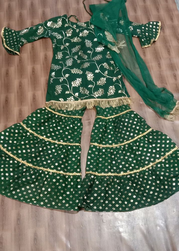 Sharara Kurta And Dupatta Set