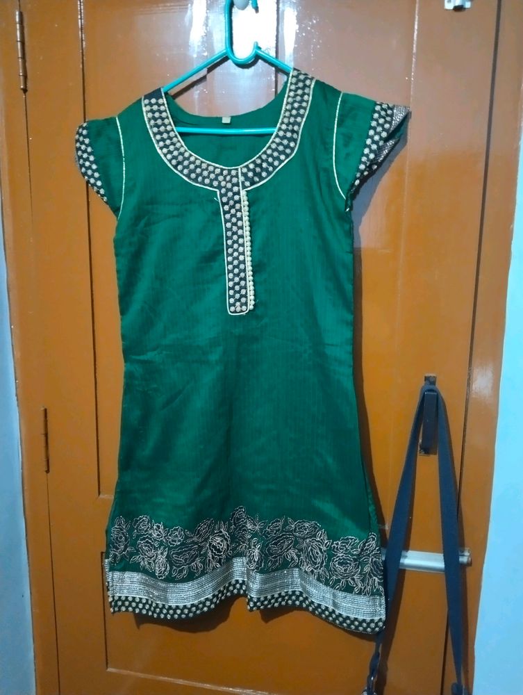 Green Kurta