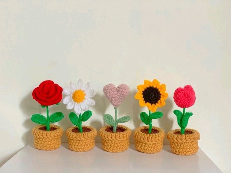 Crochet Tulip Flower's