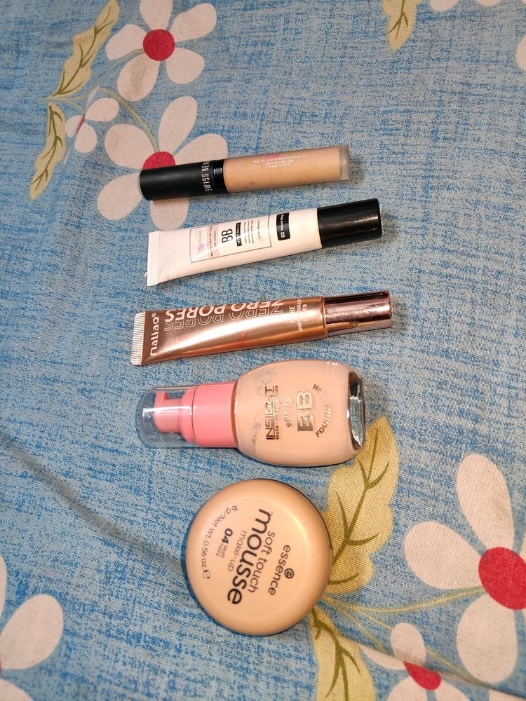 Combo Of Mousse BB Foundation Primer Concealer B