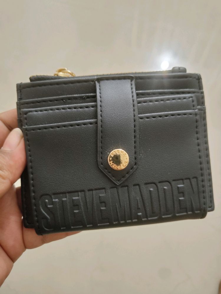 Original Steve Madden Black Leather Wallet