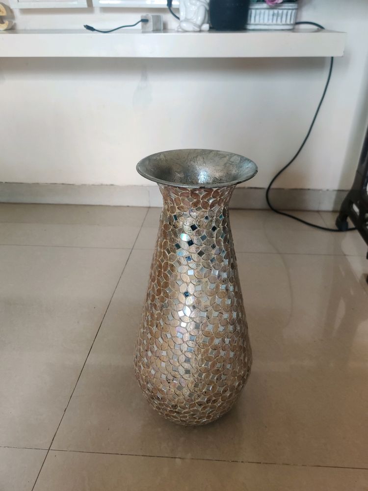 Homecentre Mirrorwork Statement tall Vase