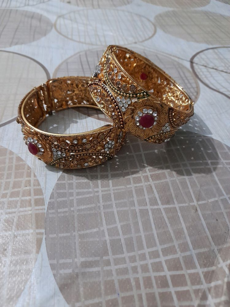 like new golden color bangles