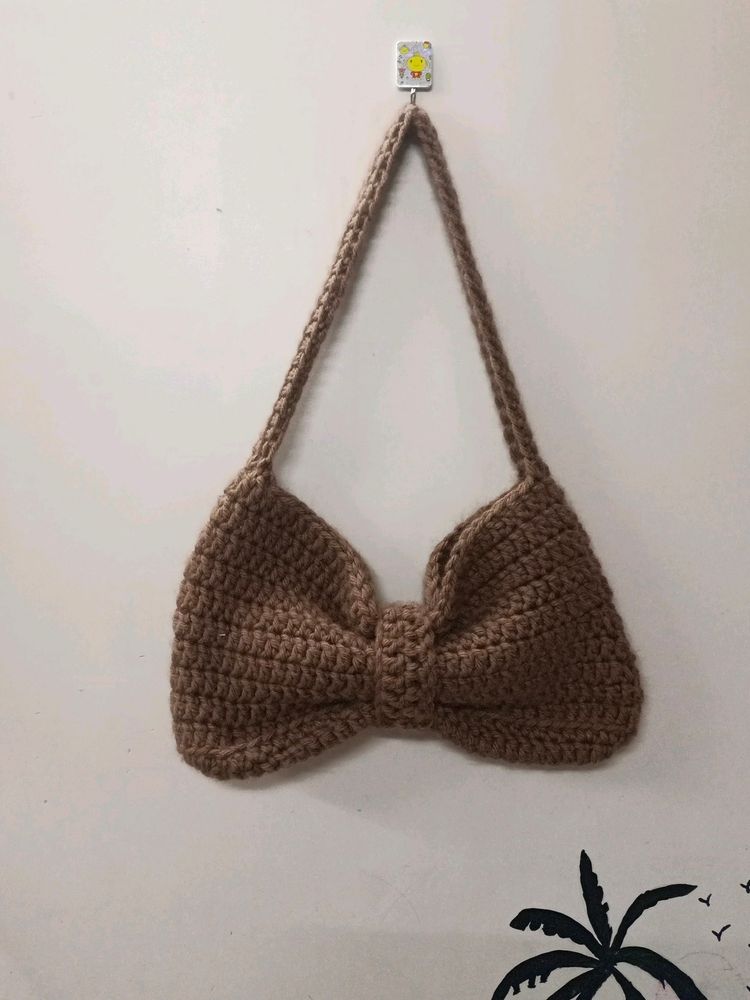 Crochet Bow Bag