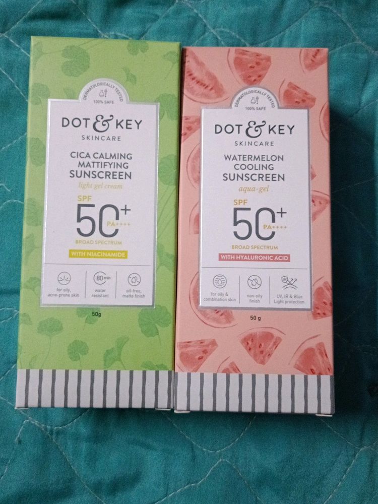 Combo Of 2 Dot & Key Sunscreen