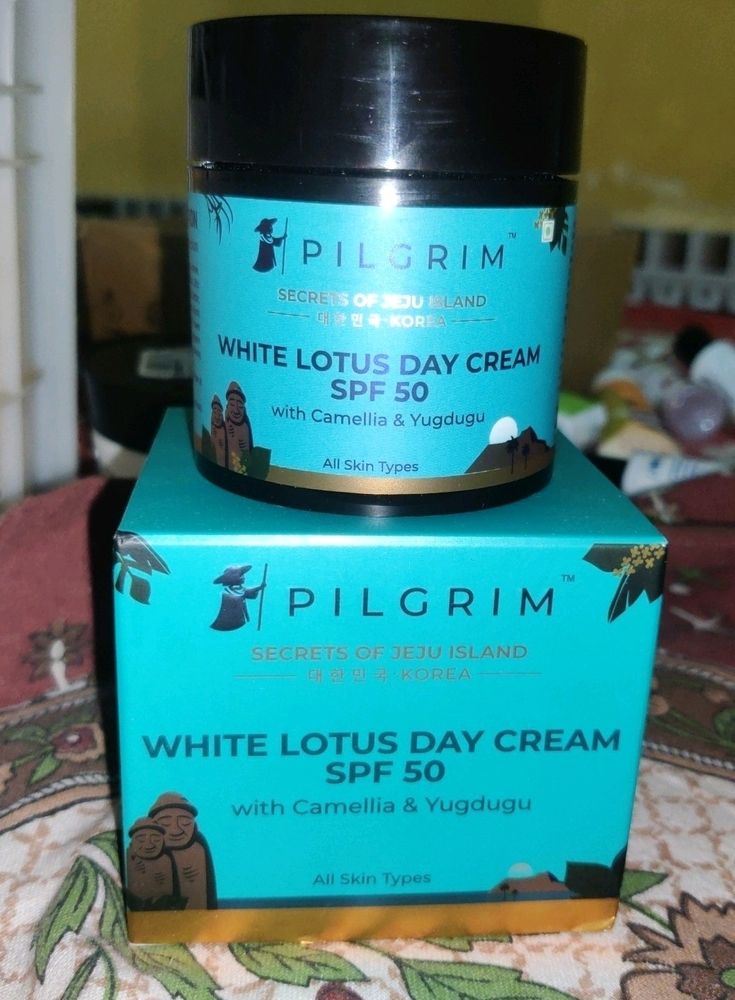 Pilgrim White Lotus Day Cream Spf 50