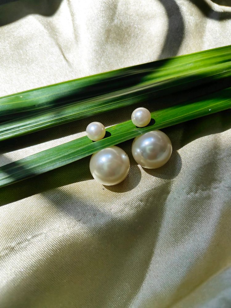 Pearl Stud Western Earrings