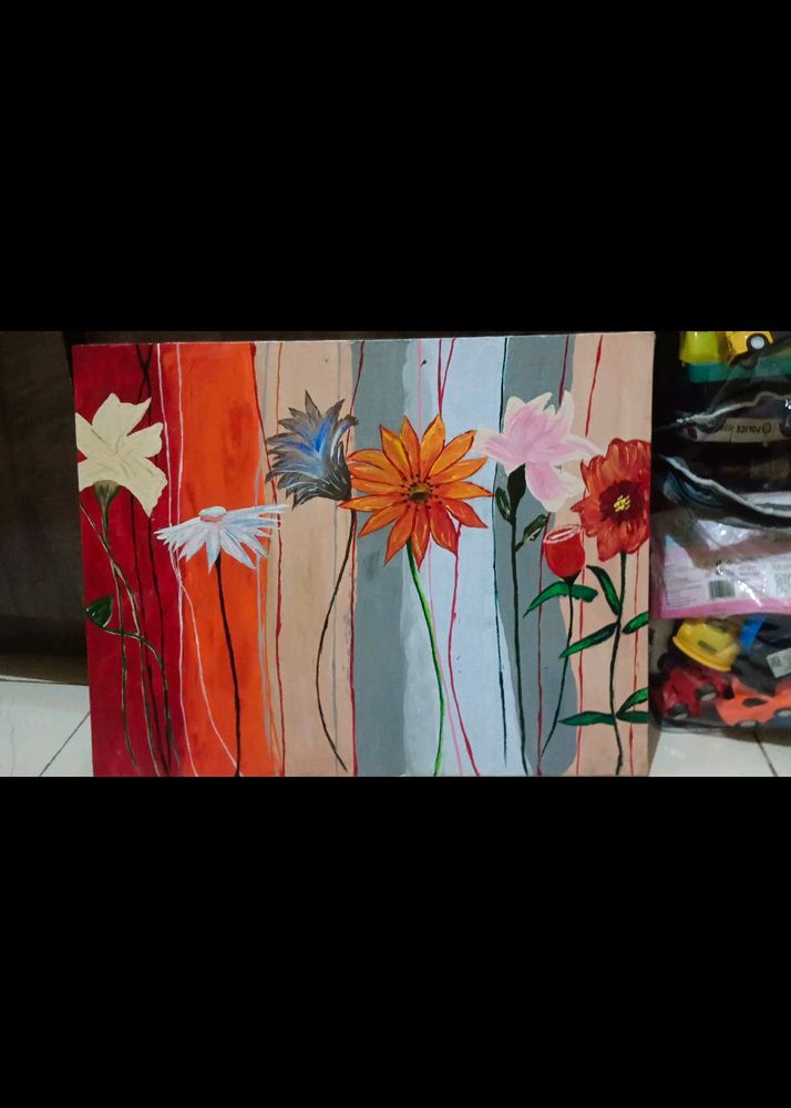 Handmade Different Flowers Painting 🎨